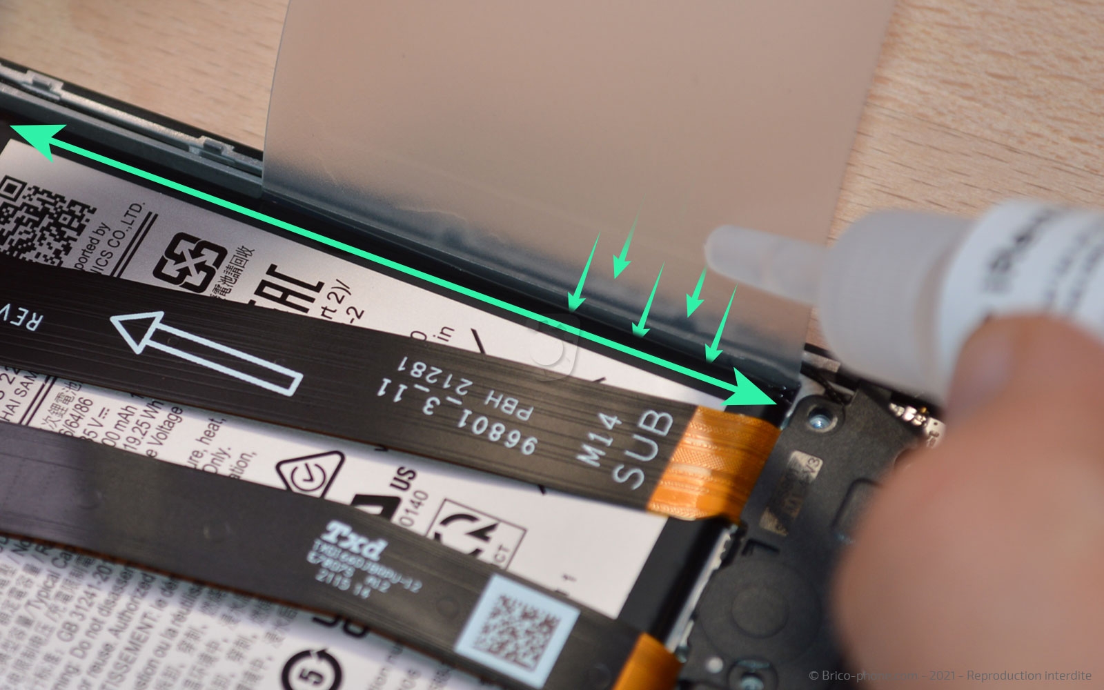 Démontage complet sur Galaxy A22 (5G) photo 1