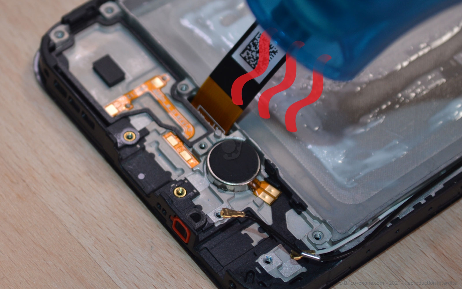 Démontage complet sur Galaxy A22 (5G) photo 1