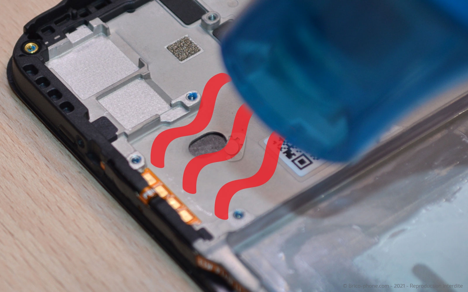 Démontage complet sur Galaxy A22 (5G) photo 1