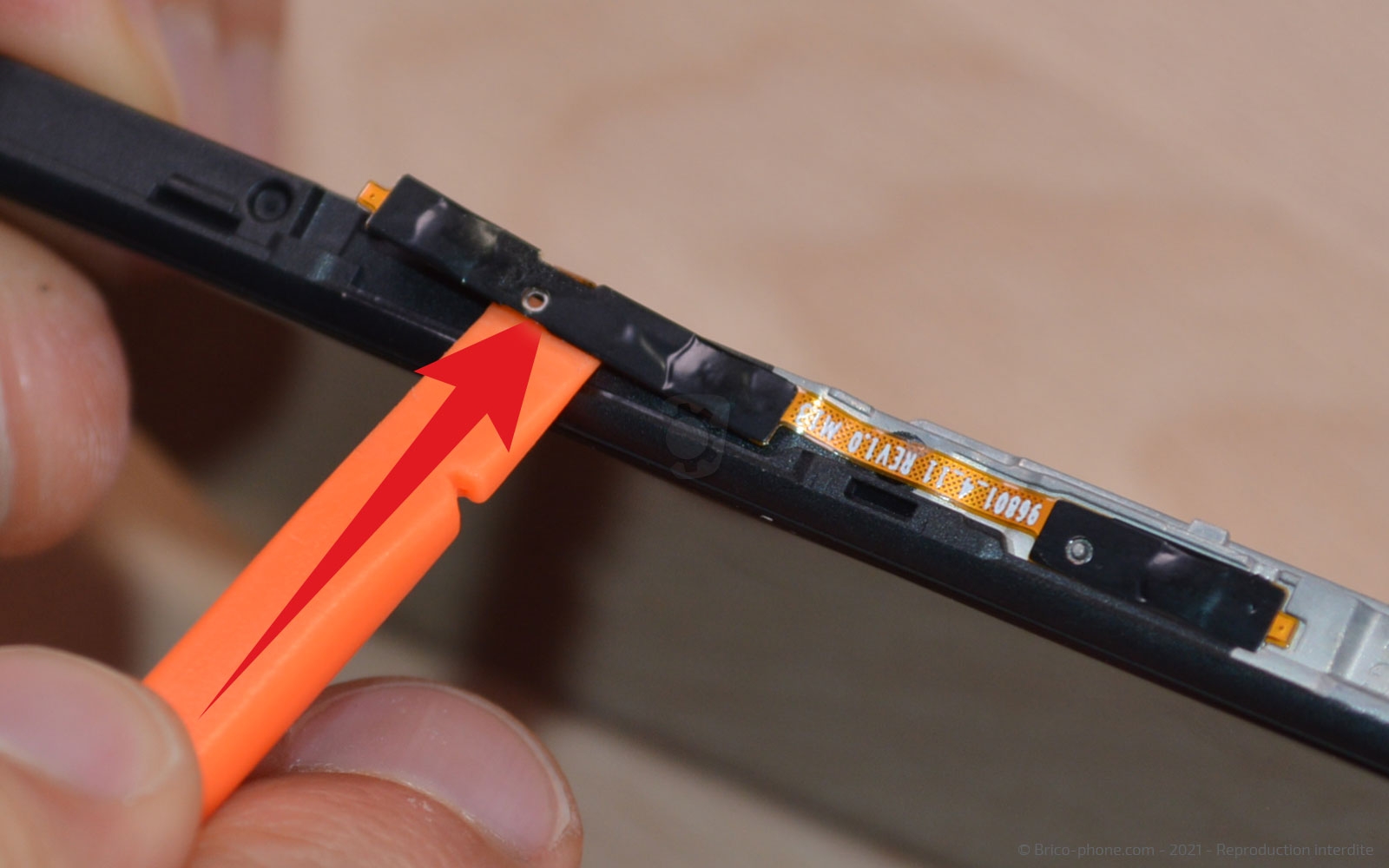 Changement du bloc écran sur Galaxy A22 (5G) photo 3