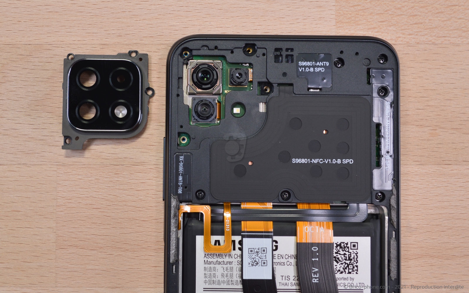 Changement de batterie sur Galaxy A22 (5G) photo 3