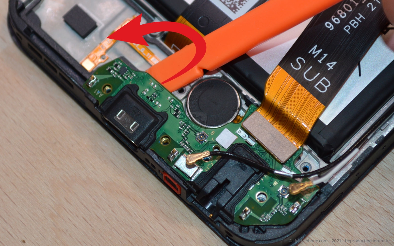 Changement de connecteur de charge sur Galaxy A22 (5G) photo 1