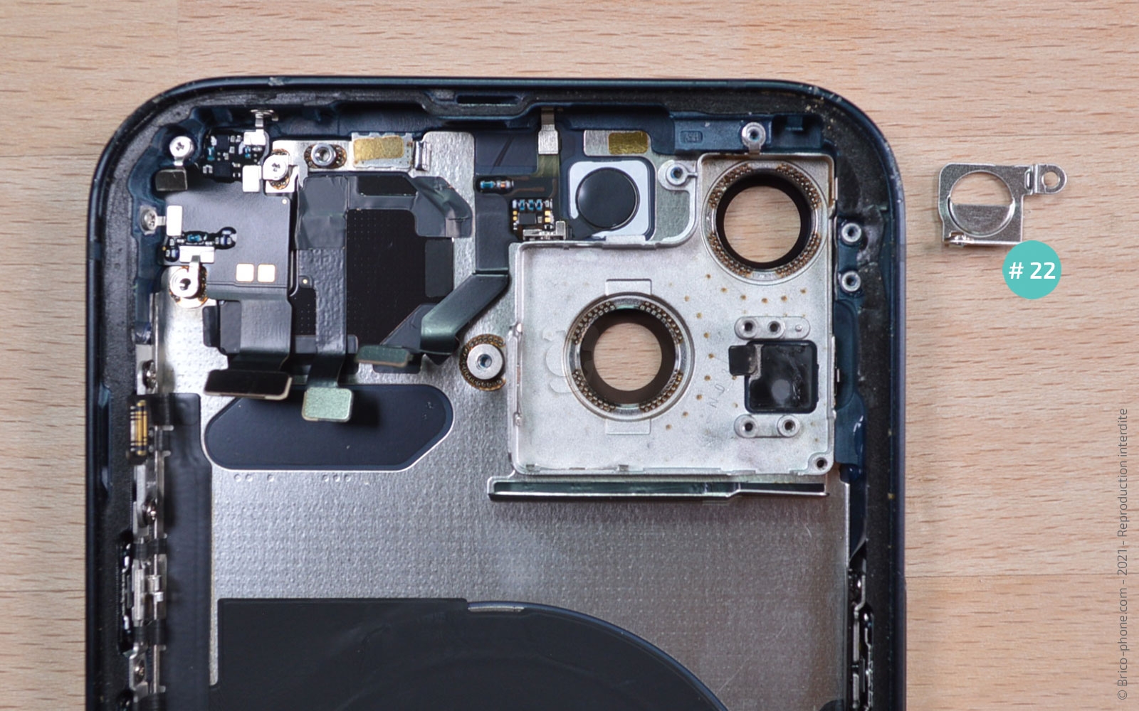 Guide de réparation sur iPhone 13 photo 4