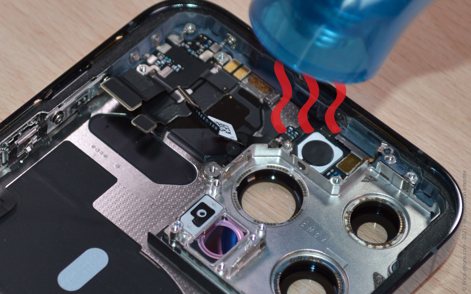 Guide de réparation sur iPhone 13 Pro photo 2
