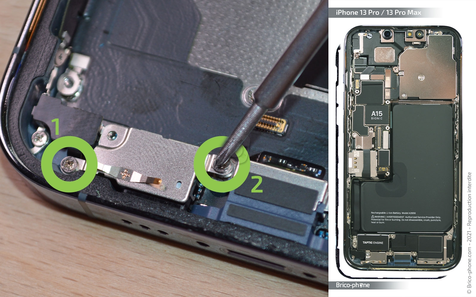 Guide de réparation sur iPhone 13 Pro photo 1