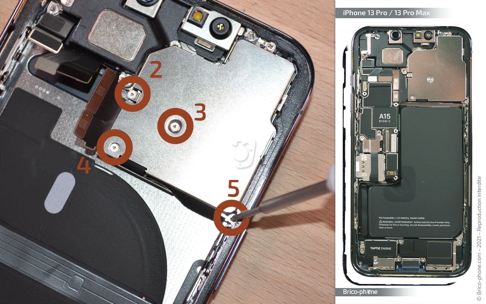 Guide de réparation sur iPhone 13 Pro photo 1
