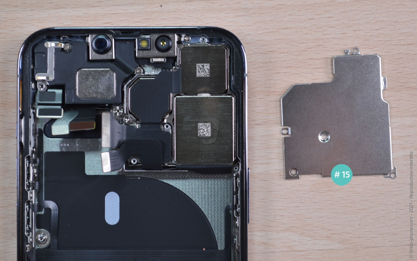 Guide de réparation sur iPhone 13 Pro photo 4