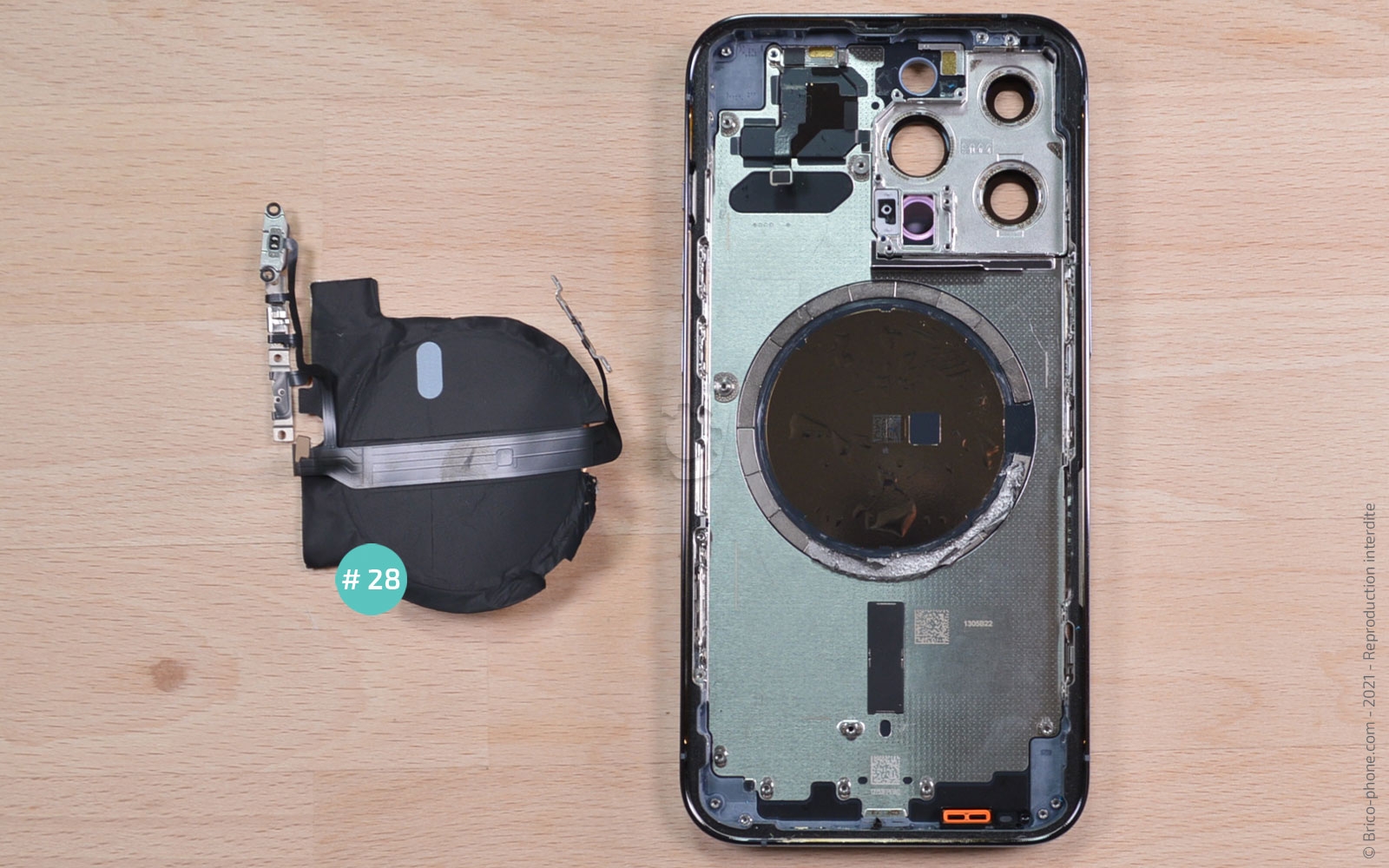 Guide de réparation sur iPhone 13 Pro photo 3