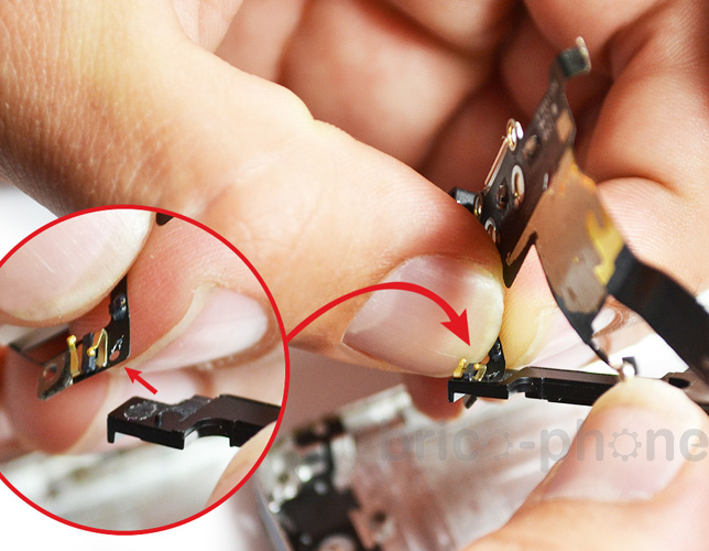 Changement de coque arrière sur iPhone 5 photo 1