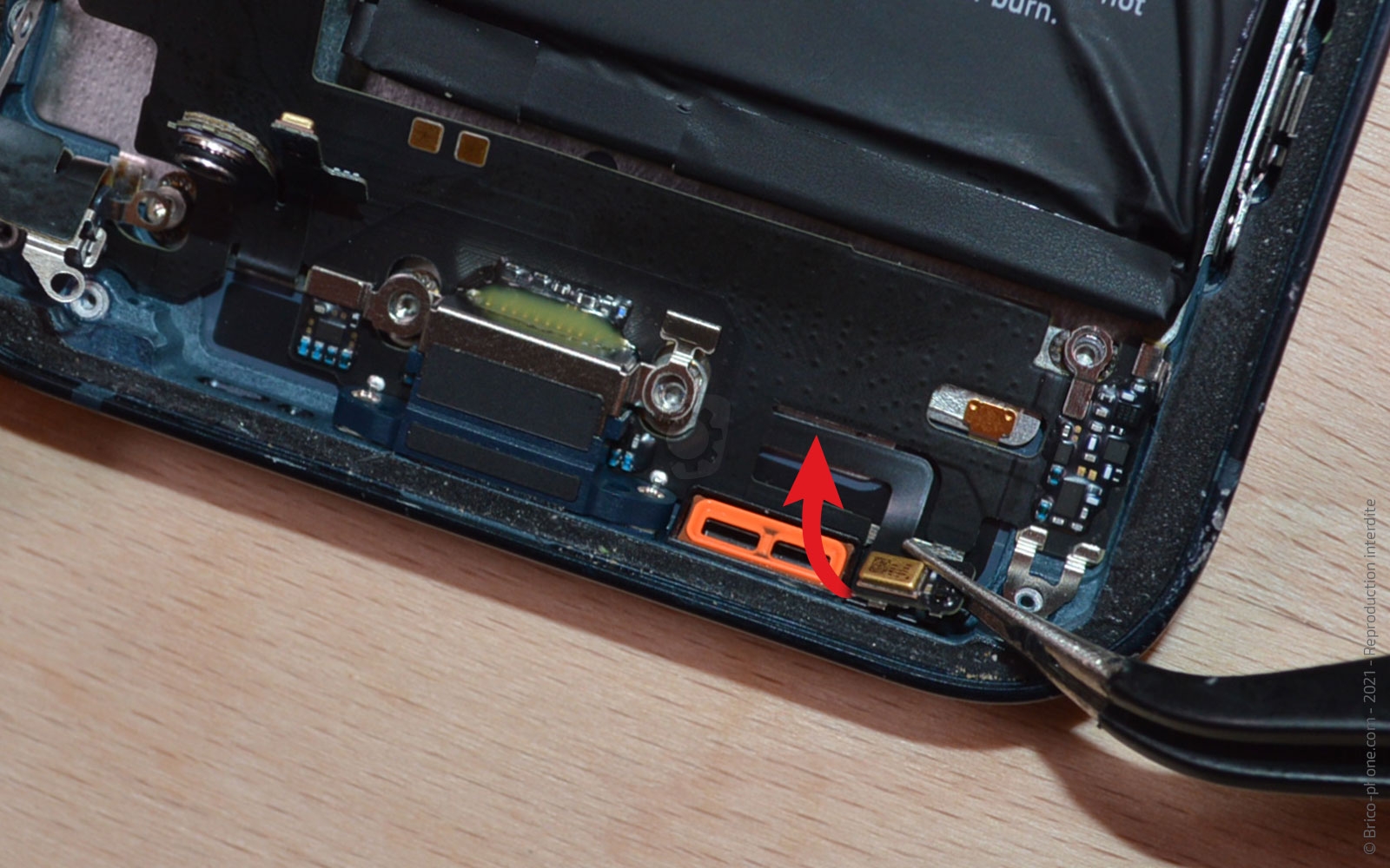 Changement du connecteur de charge sur iPhone 13 photo 1