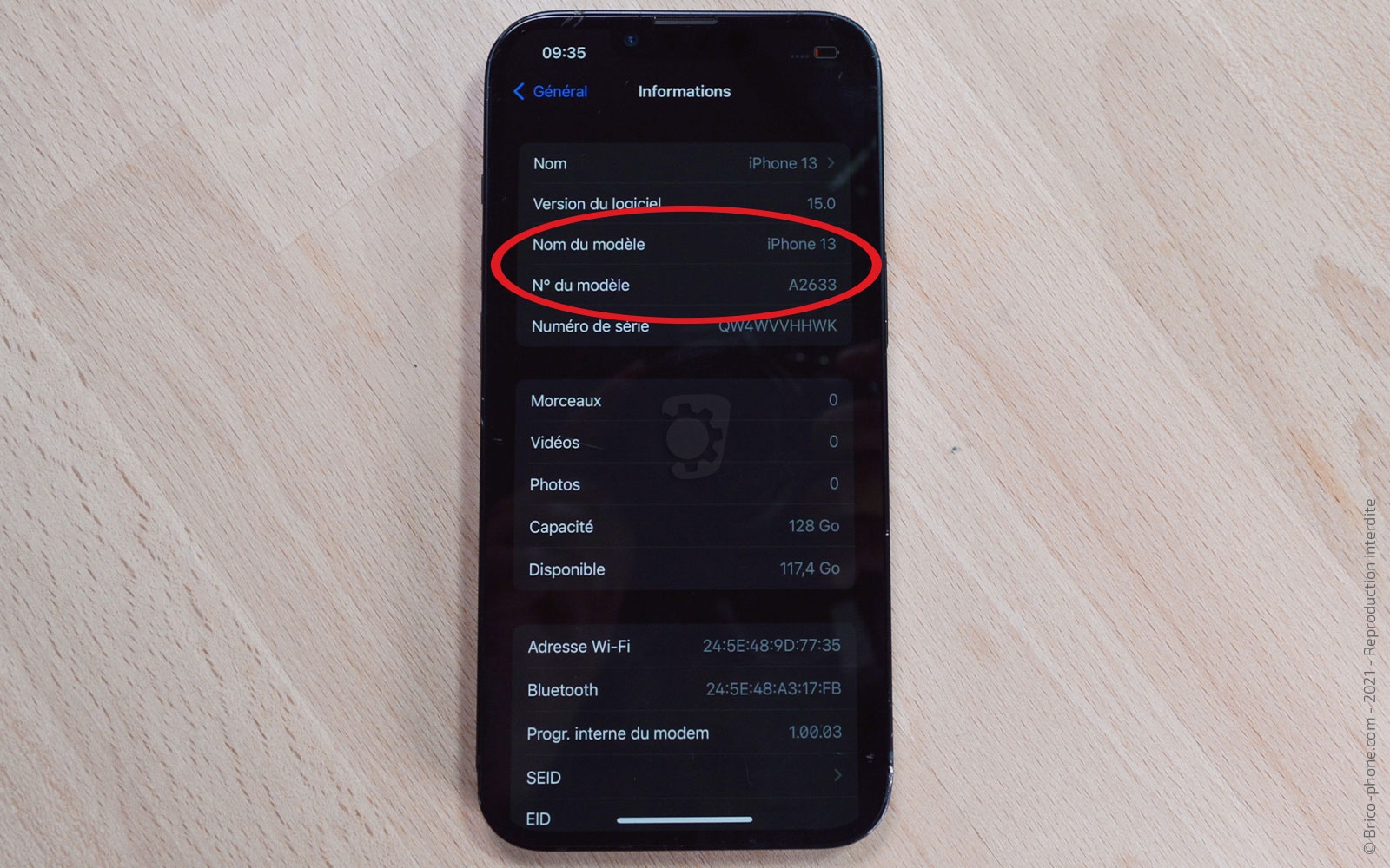Changement du connecteur de charge sur iPhone 13 photo 1