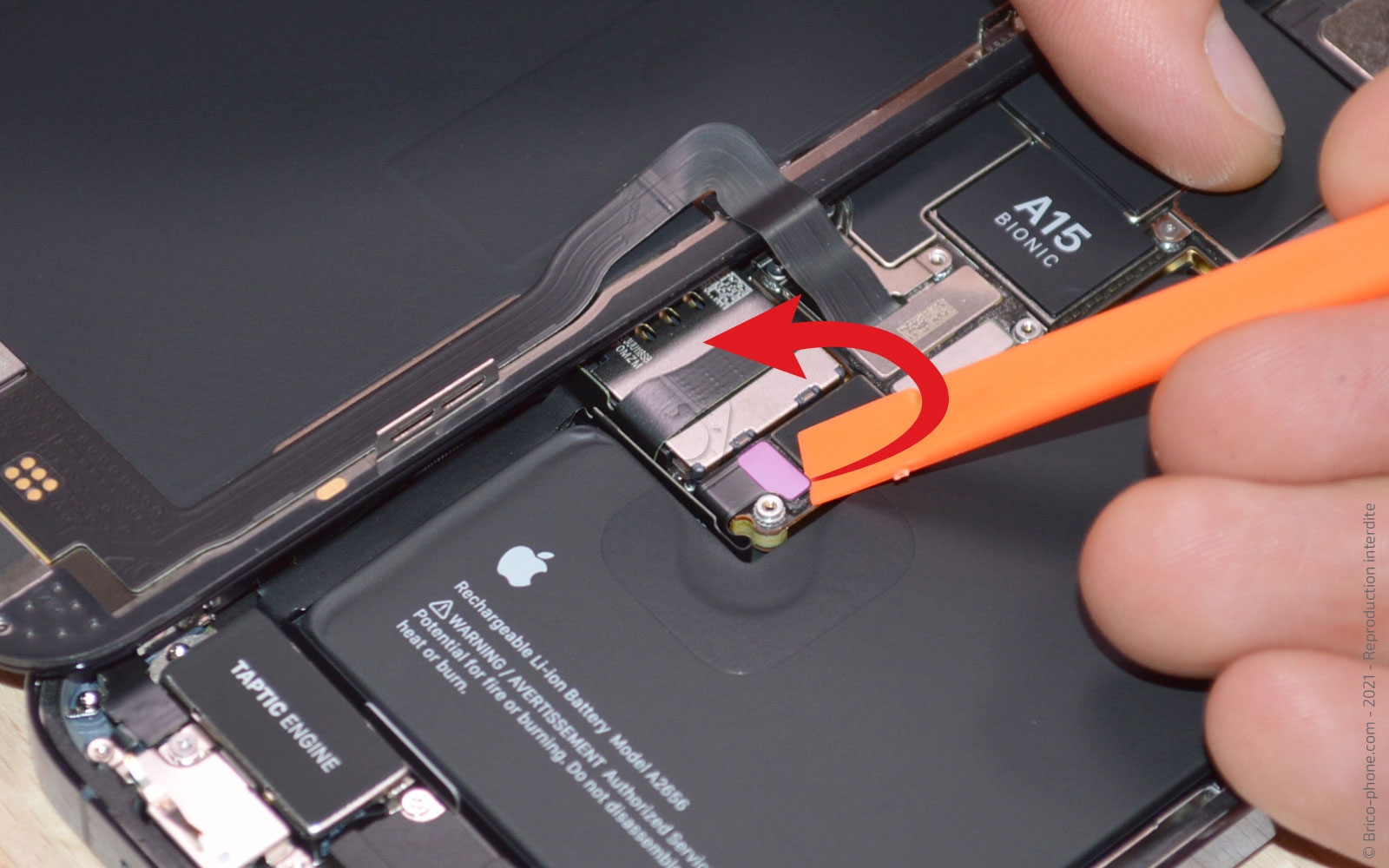 Changement de l'écran (vitre + Oled) sur iPhone 13 Pro photo 1