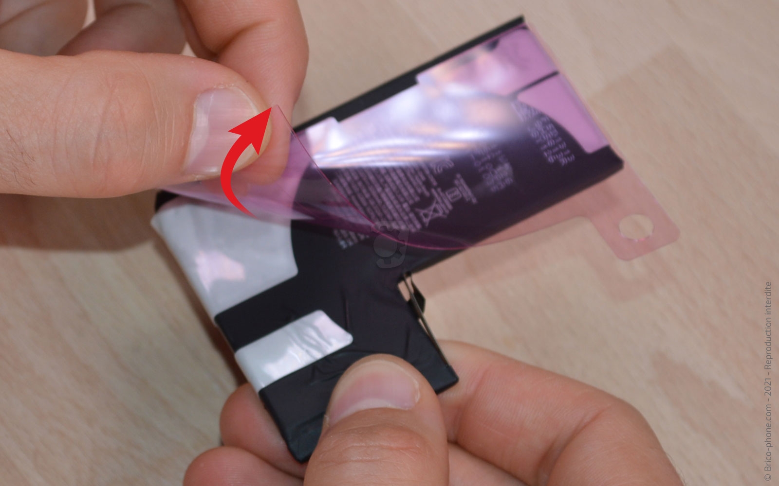 Changement de batterie sur iPhone 13 Pro photo 4