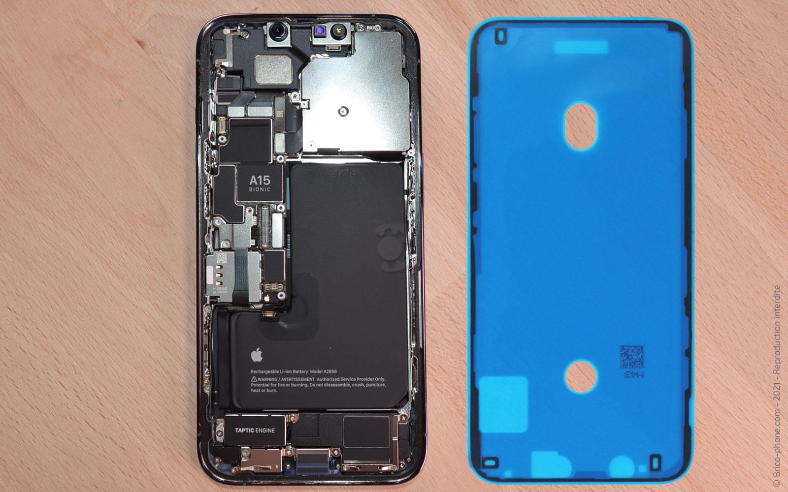 Changement de batterie sur iPhone 13 Pro photo 1