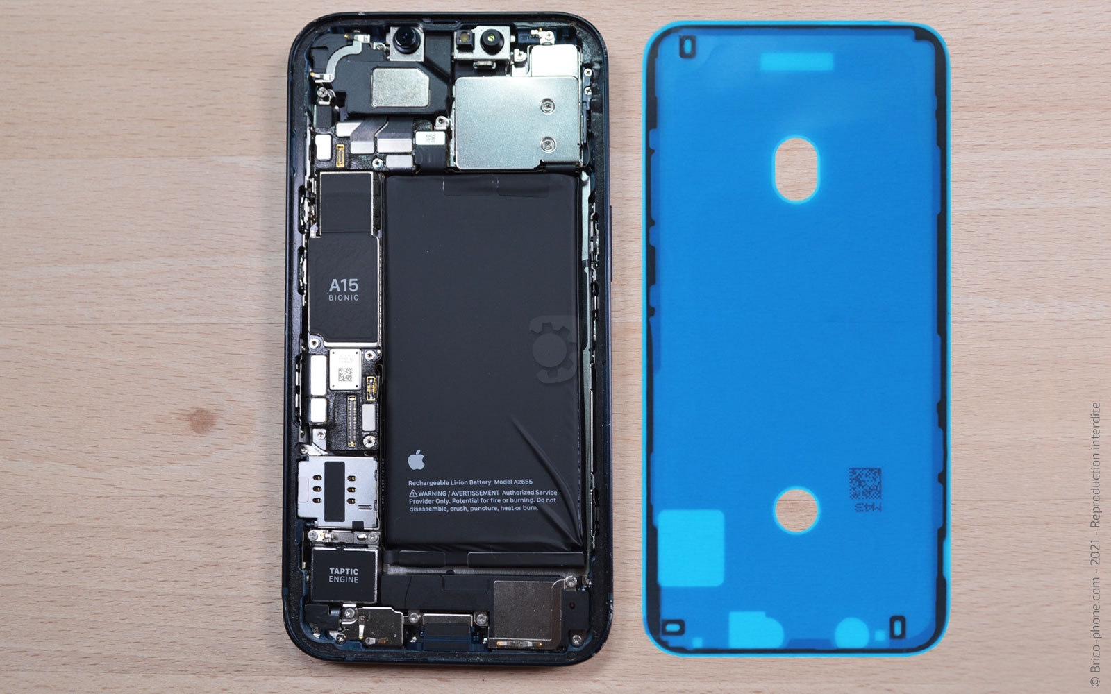 Changement du vibreur sur iPhone 13 photo 1