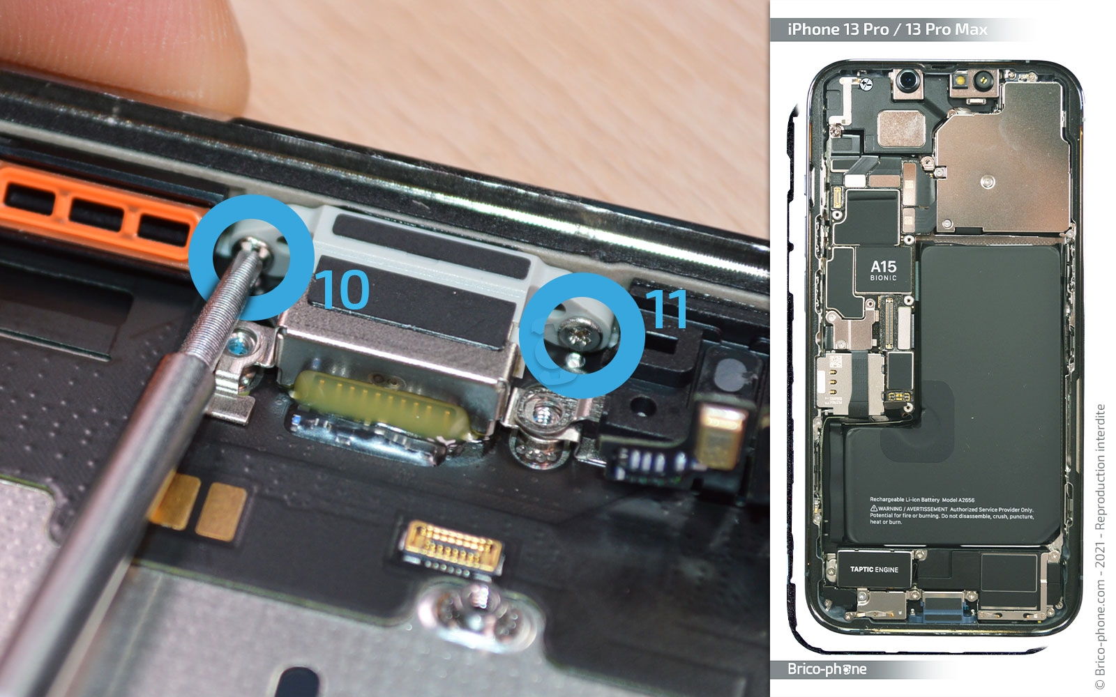 Guide de réparation sur iPhone 13 Pro Max photo 2