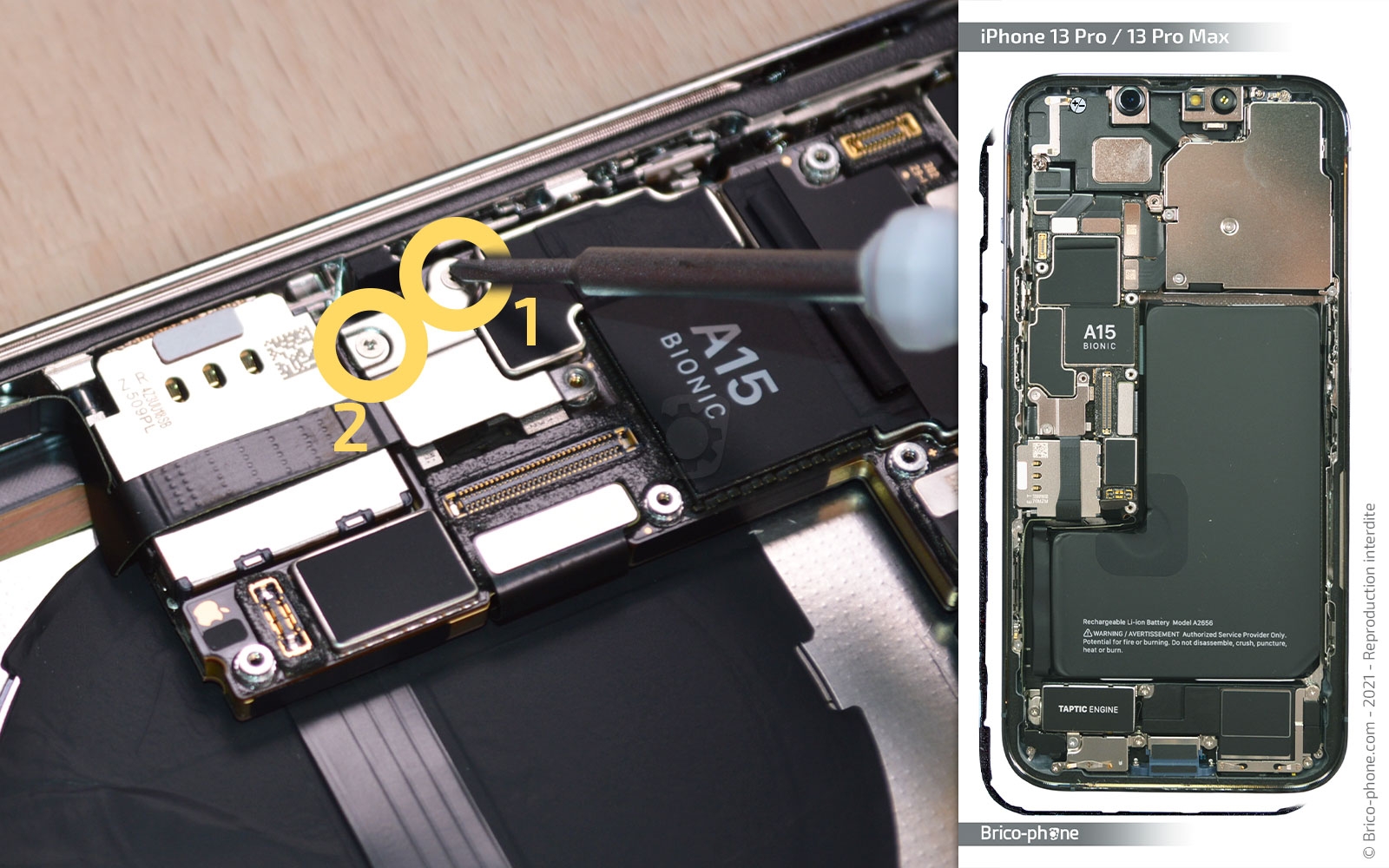 Guide de réparation sur iPhone 13 Pro Max photo 1