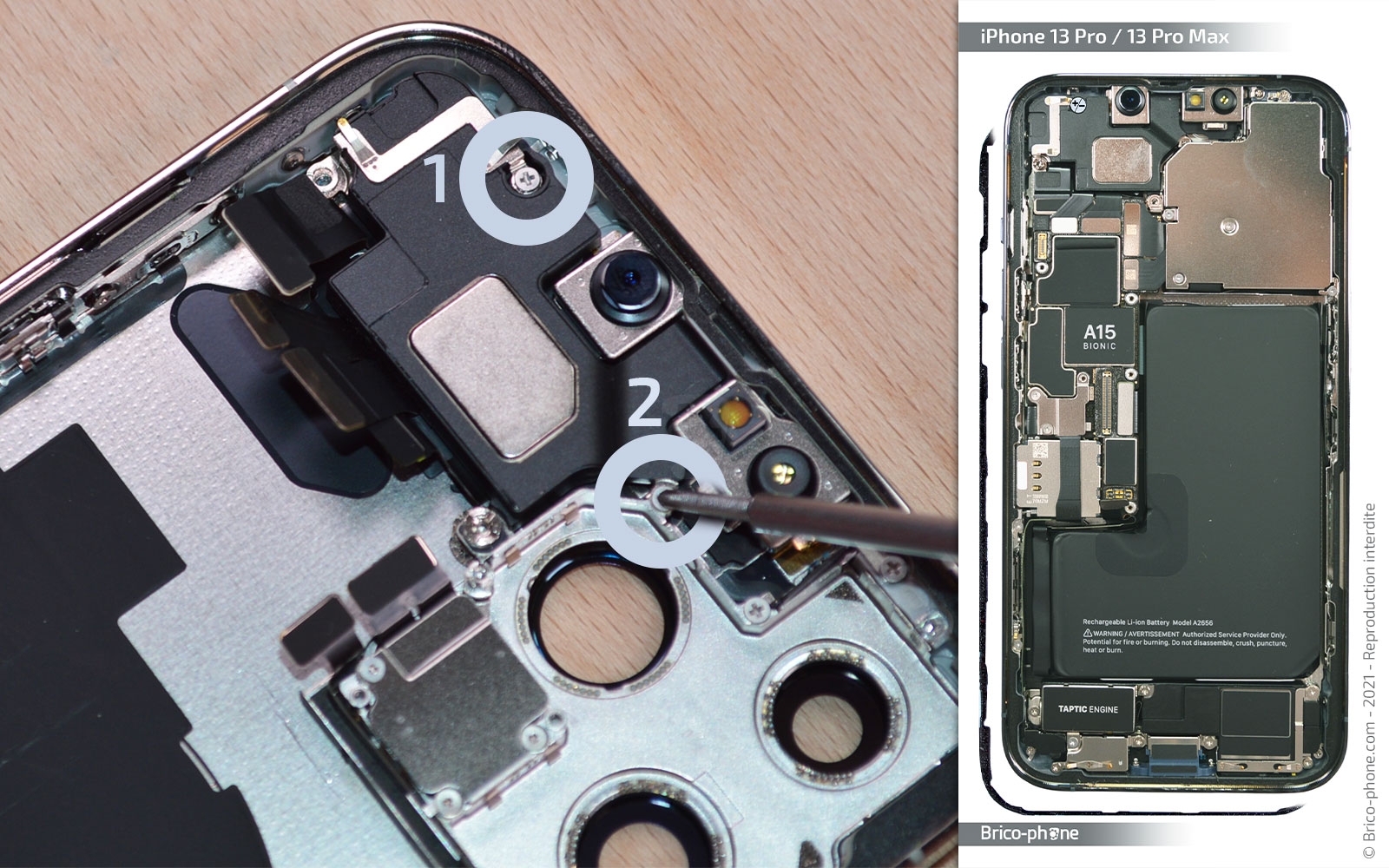 Guide de réparation sur iPhone 13 Pro Max photo 1