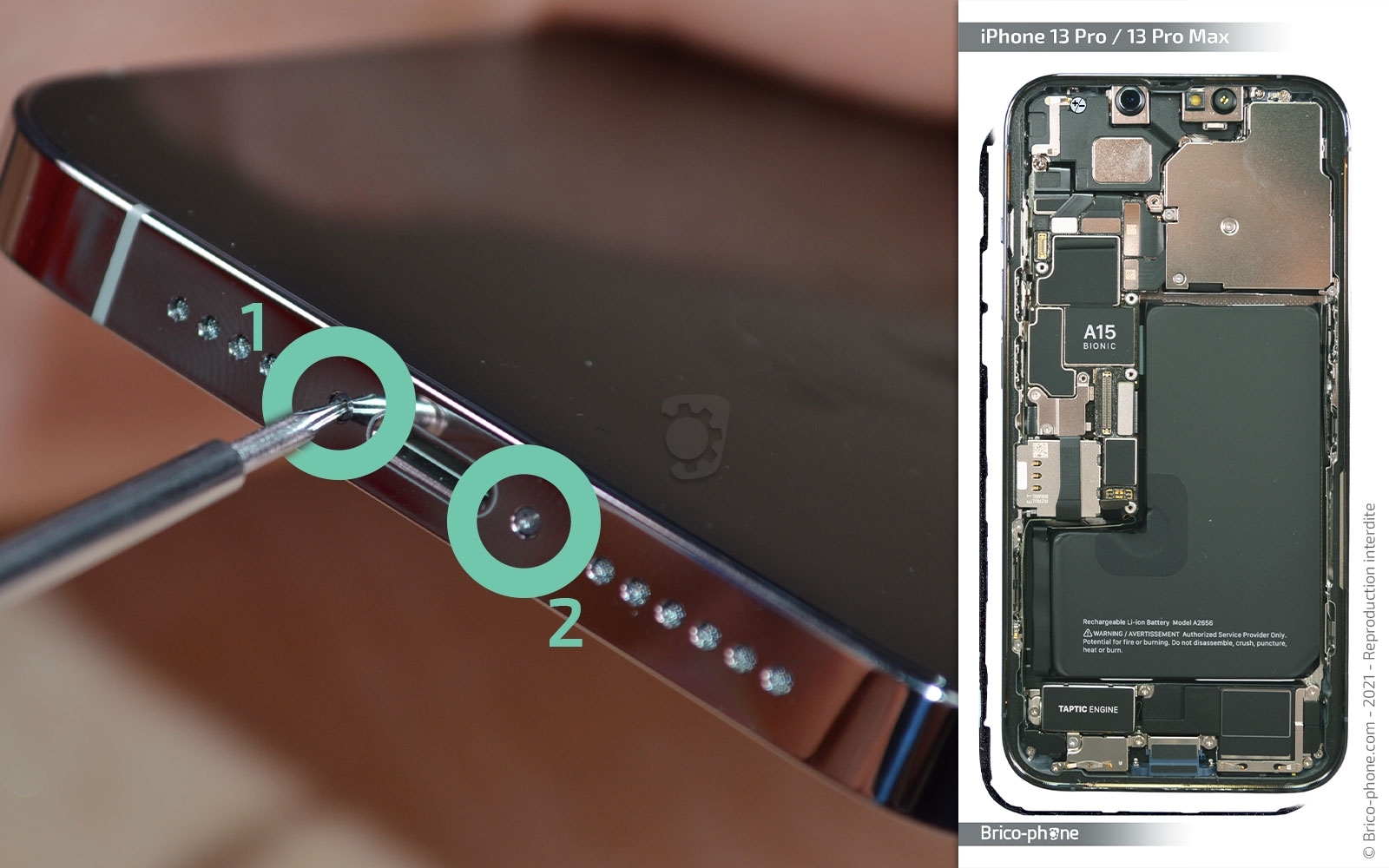 Guide de réparation sur iPhone 13 Pro Max photo 1