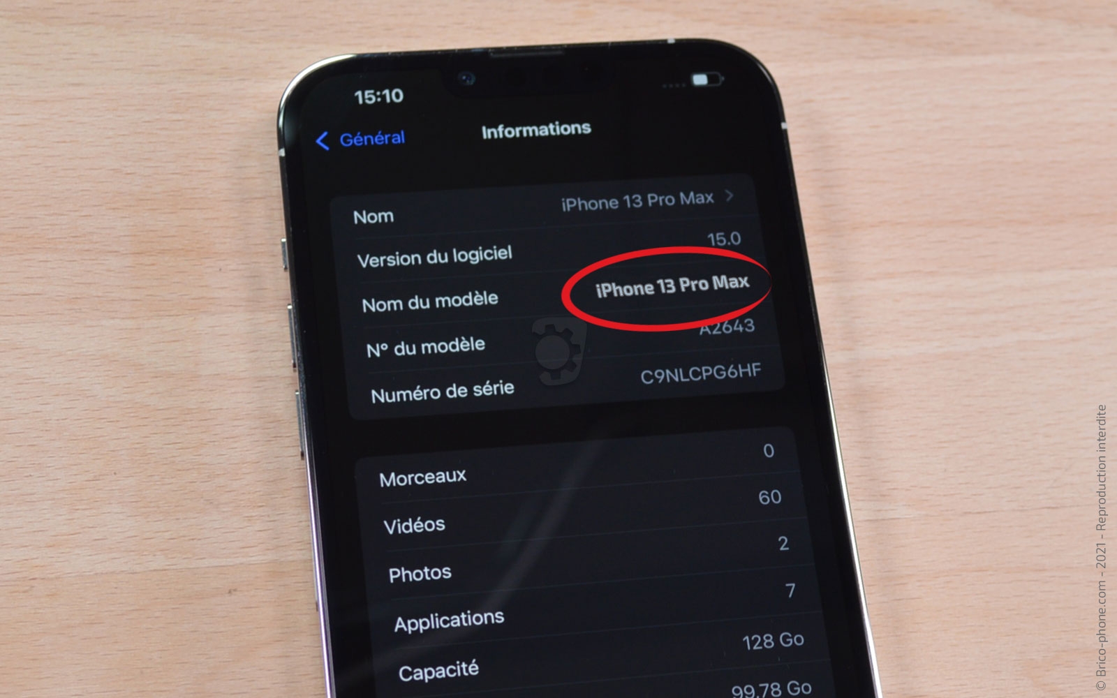 Comment changer l'écran (vitre + Oled) sur iPhone 13 Pro Max photo 1