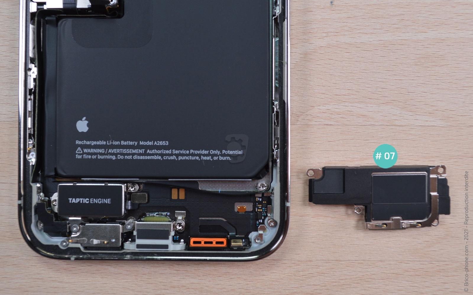 Comment remplacer la batterie sur iPhone 13 Pro Max photo 3