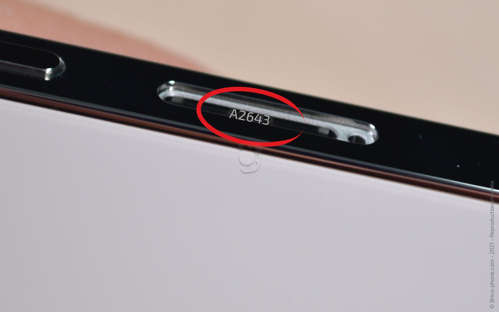Comment changer le haut-parleur externe sur iPhone 13 Pro Max photo 2