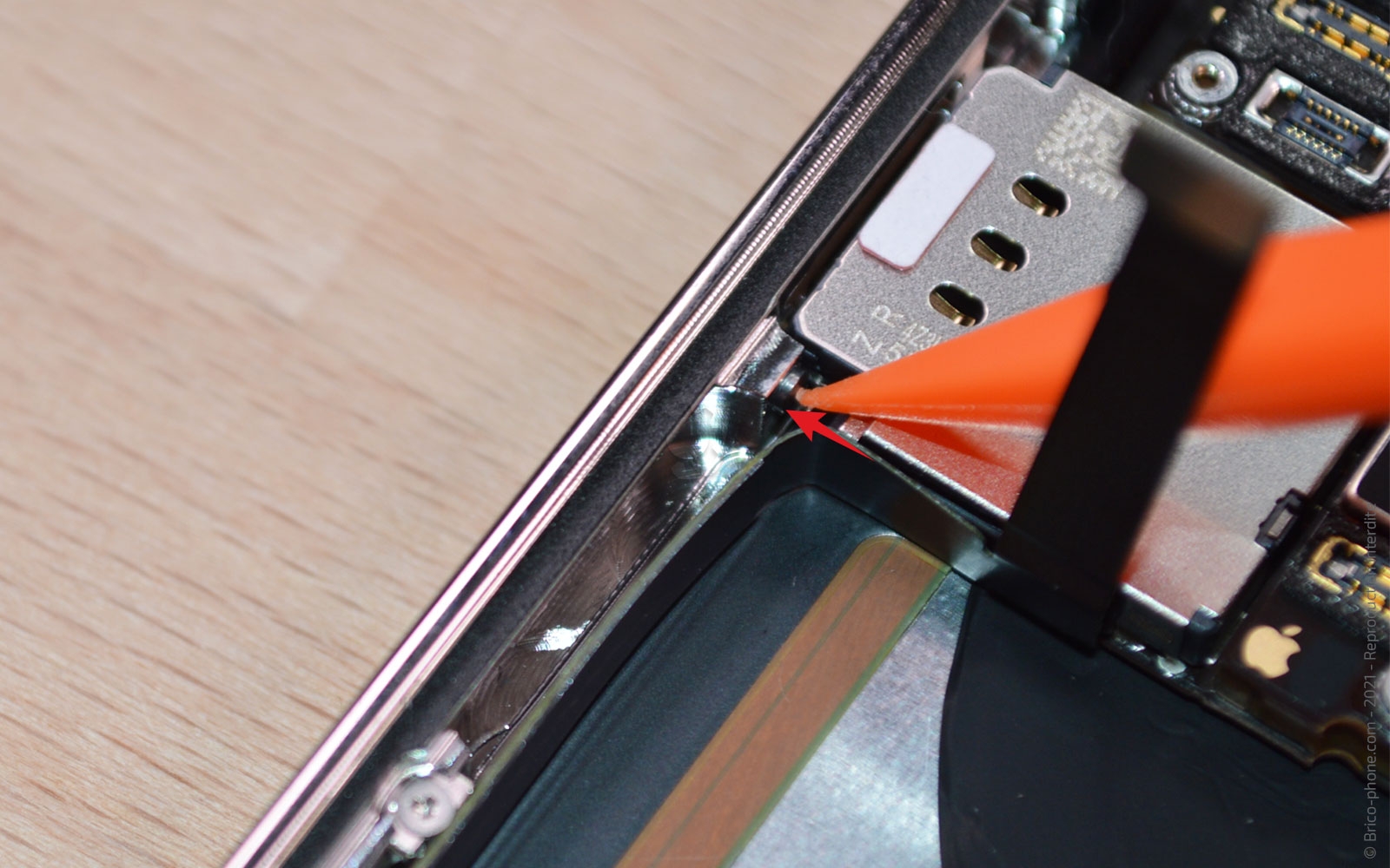 Comment changer le buzzer (HP interne) sur iPhone 13 Pro Max photo 1