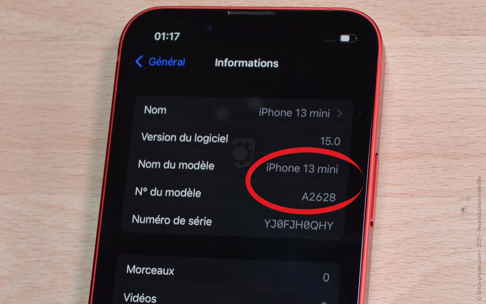 Changement d'écran (vitre + Oled) sur iPhone 13 Mini photo 1