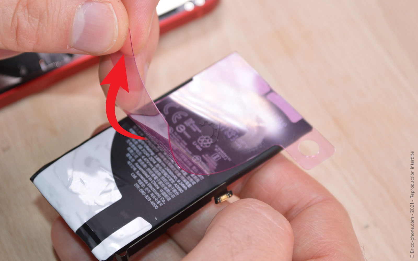 Changement de la batterie sur iPhone 13 Mini photo 4