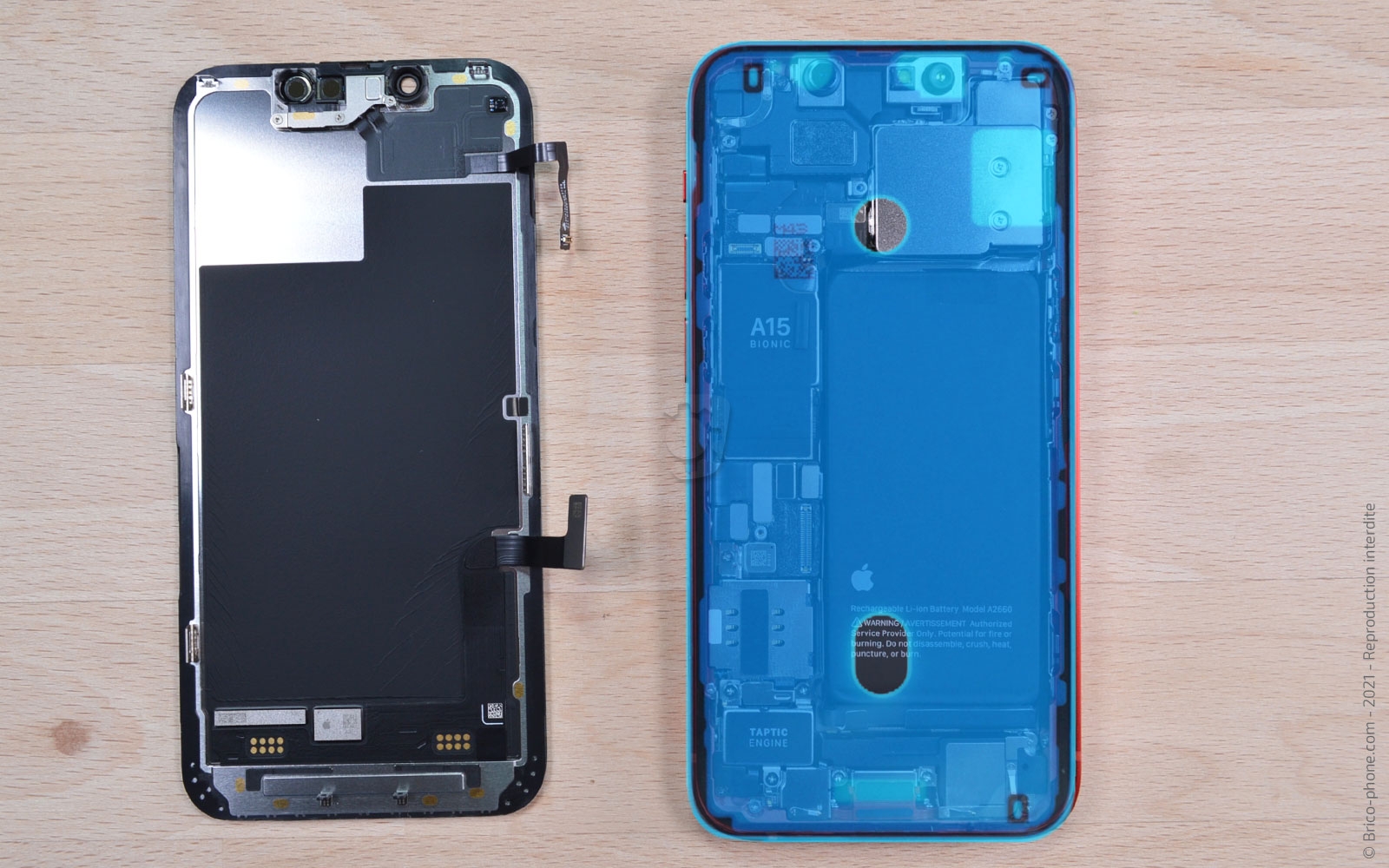 Changement du connecteur de charge sur iPhone 13 Mini photo 1