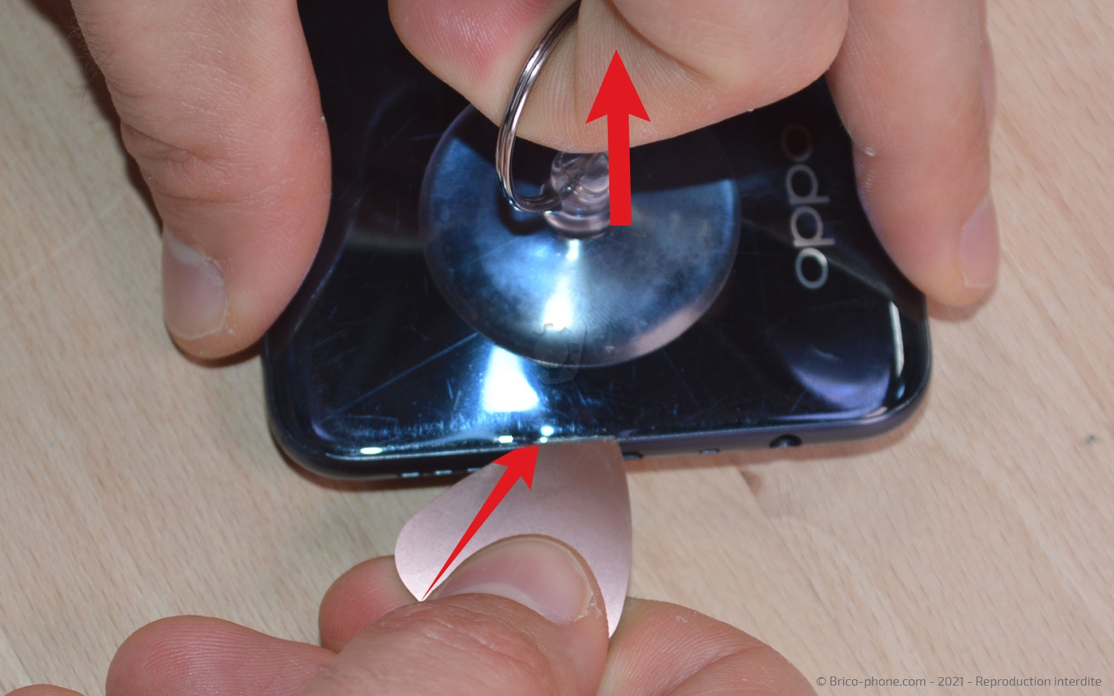 Changement de batterie sur A15 photo 1