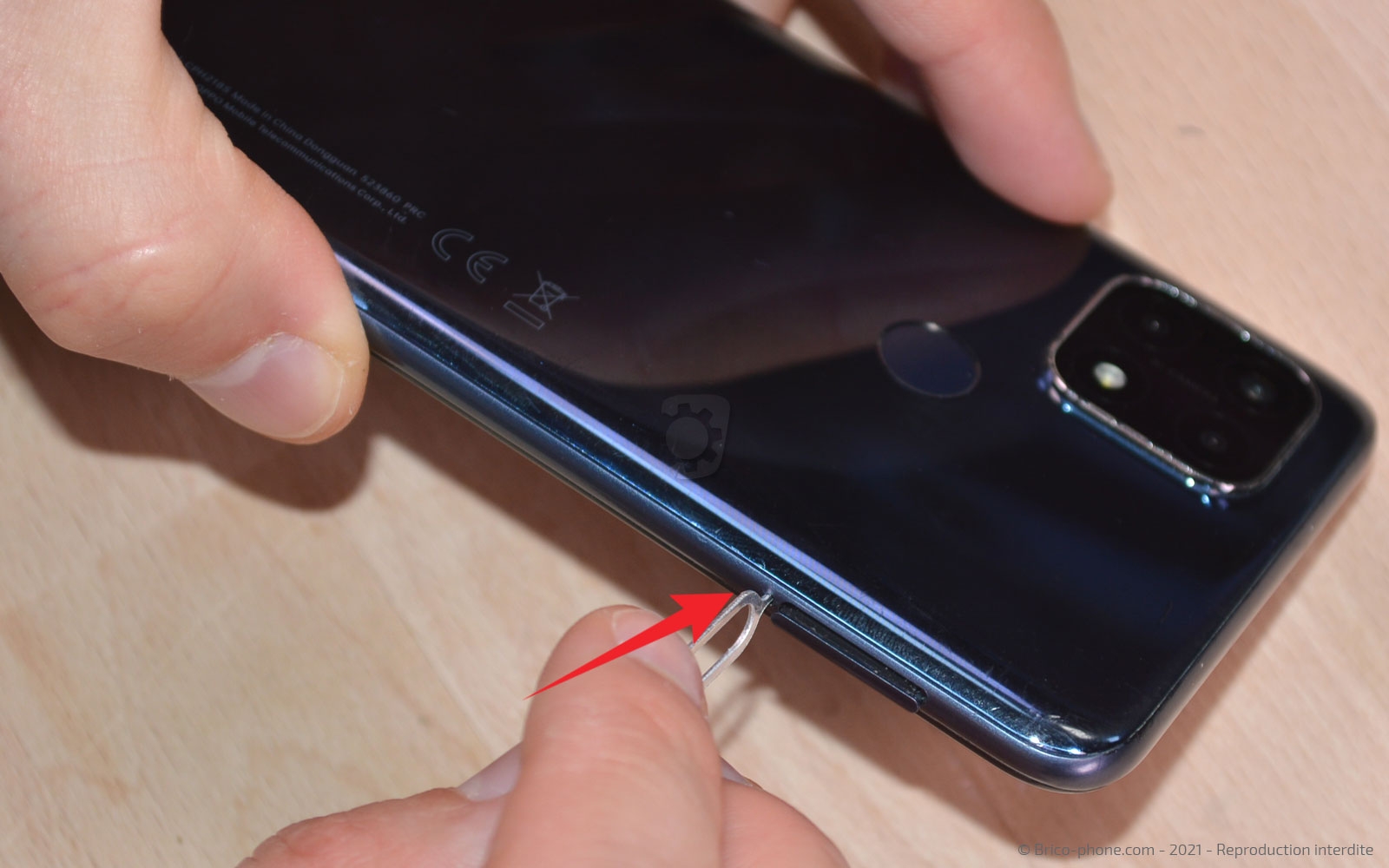 Changement du connecteur de charge sur A15 photo 3