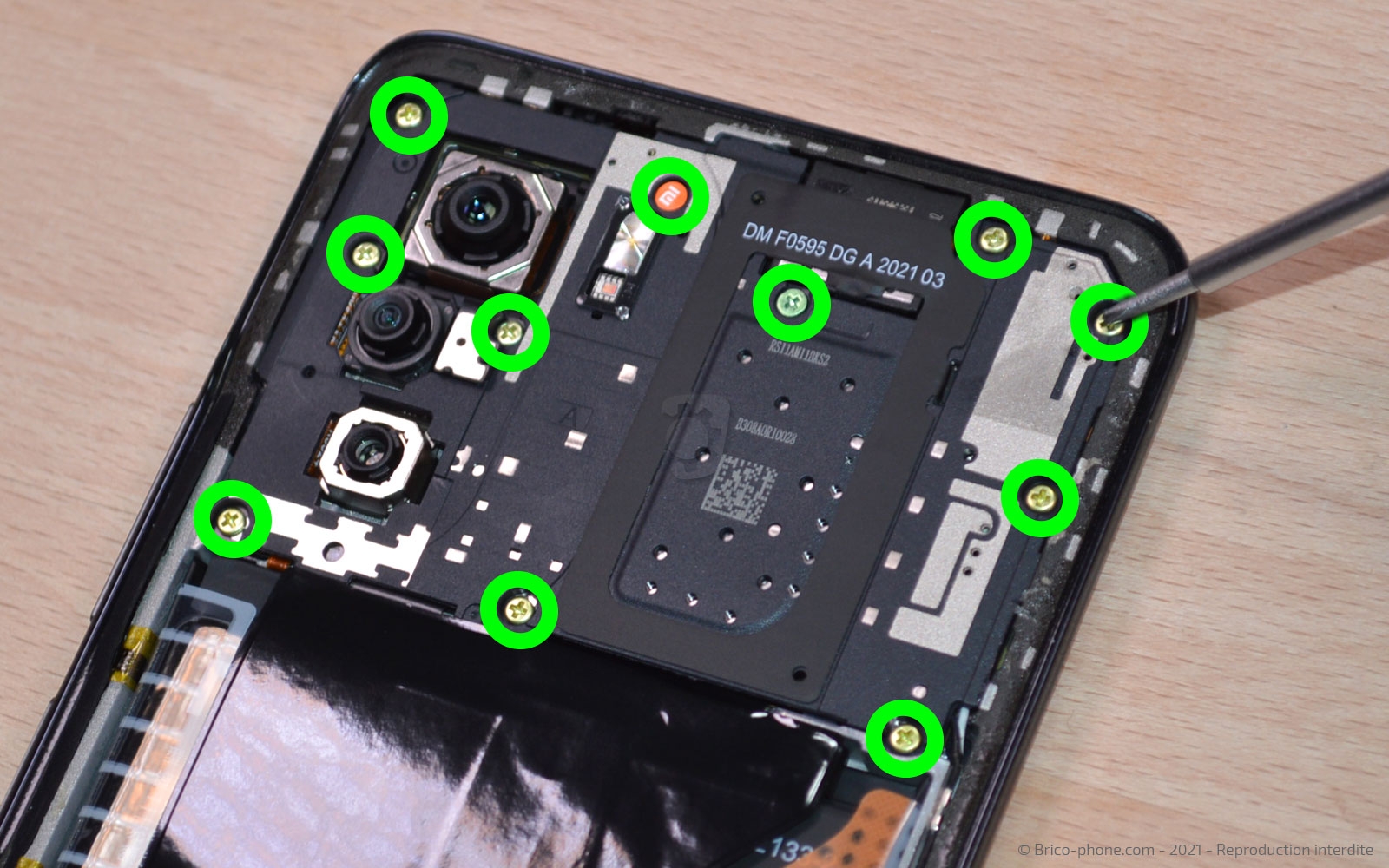 Guide de réparation sur Poco F3 photo 1