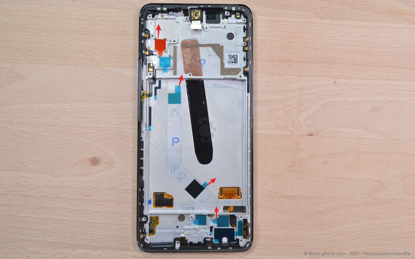 Comment changer le bloc écran sur Poco F3 photo 1