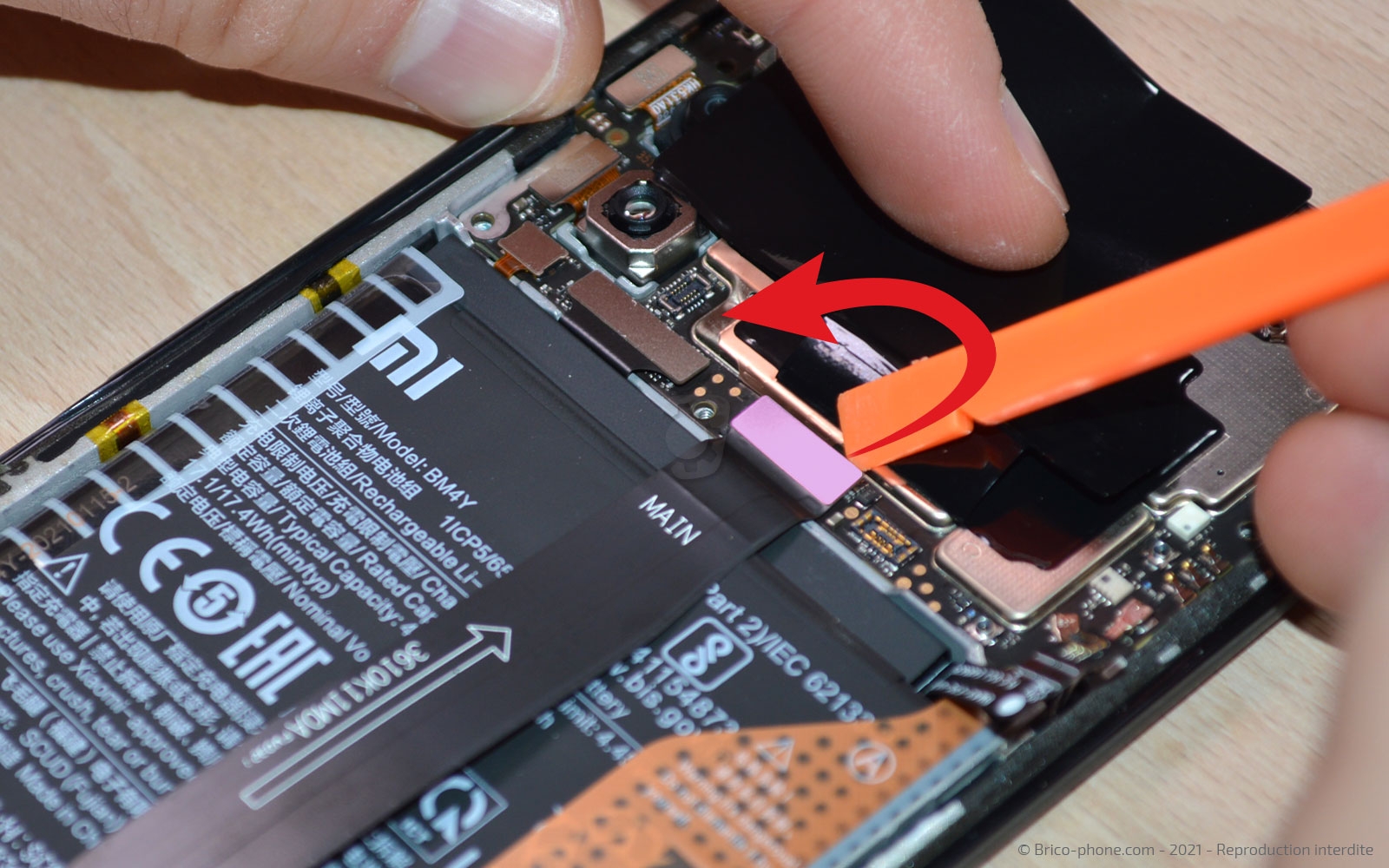 Comment changer le bloc écran sur Poco F3 photo 1