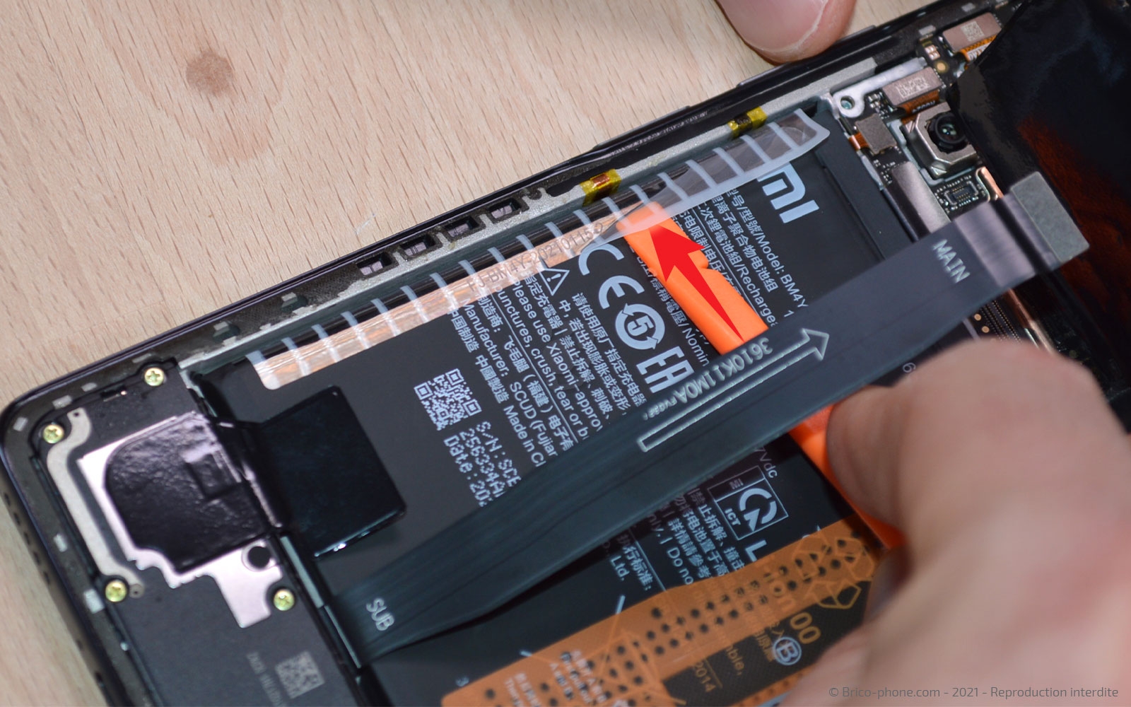 Comment changer le bloc écran sur Poco F3 photo 2