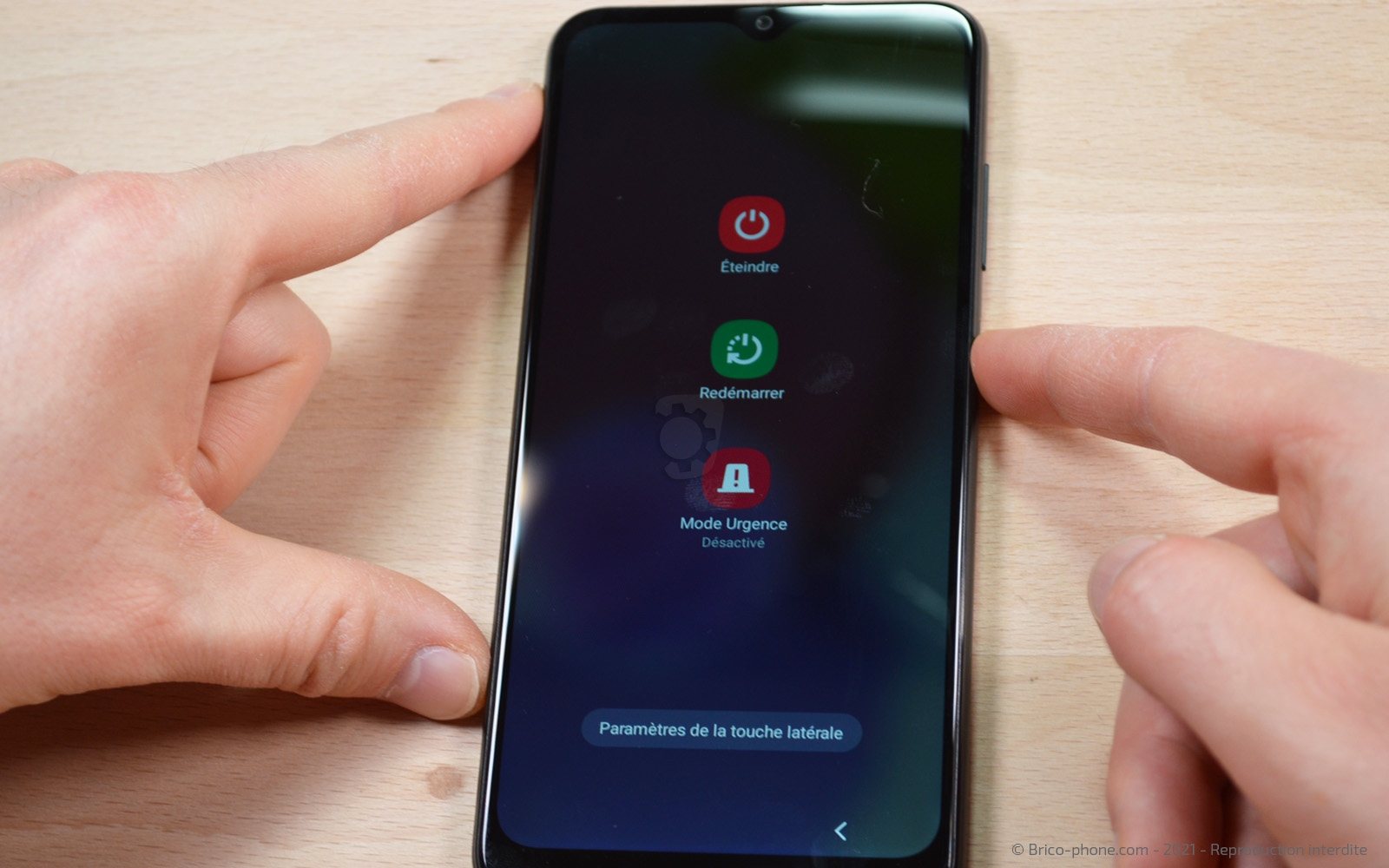 Démontage complet sur Galaxy A03s photo 1