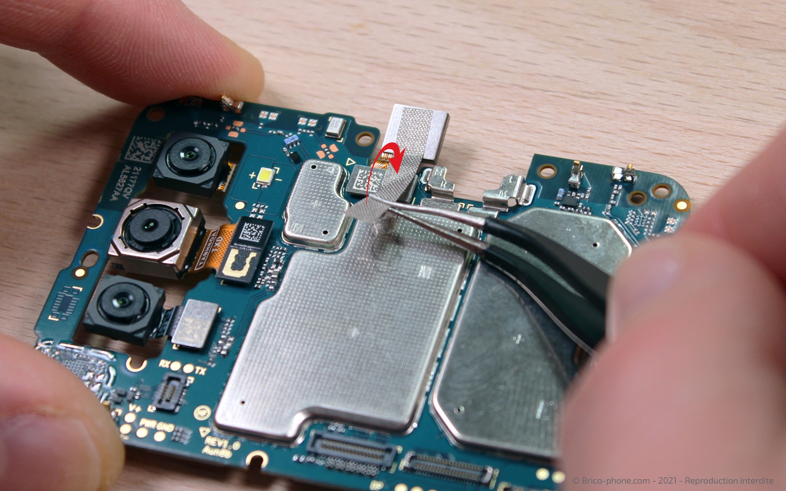 Démontage complet sur Galaxy A03s photo 1