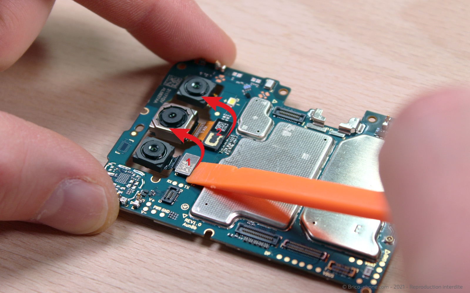 Démontage complet sur Galaxy A03s photo 1