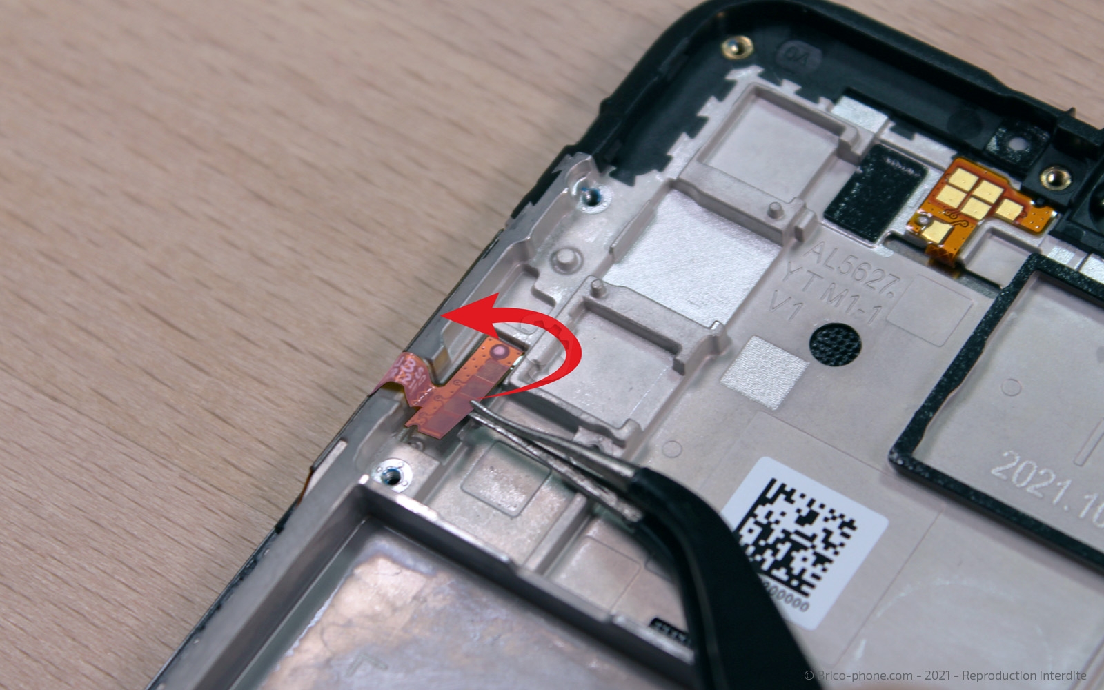 Démontage complet sur Galaxy A03s photo 1