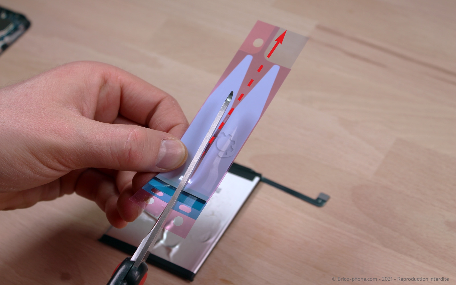 Changement batterie sur Galaxy A03s photo 1