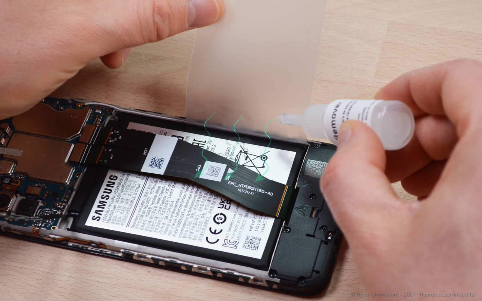 Changement d'écran sur Galaxy A03s photo 2