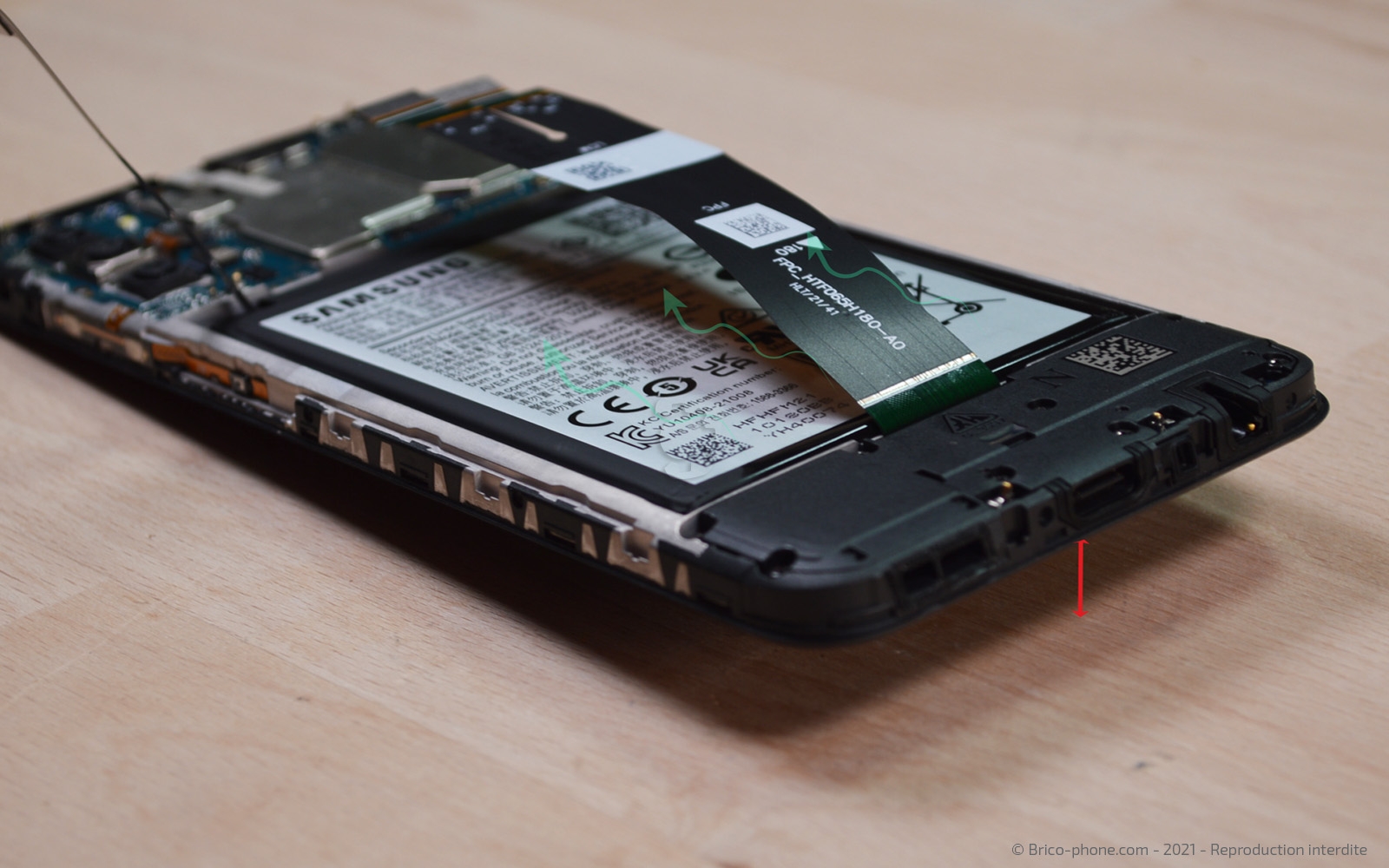 Changement d'écran sur Galaxy A03s photo 4