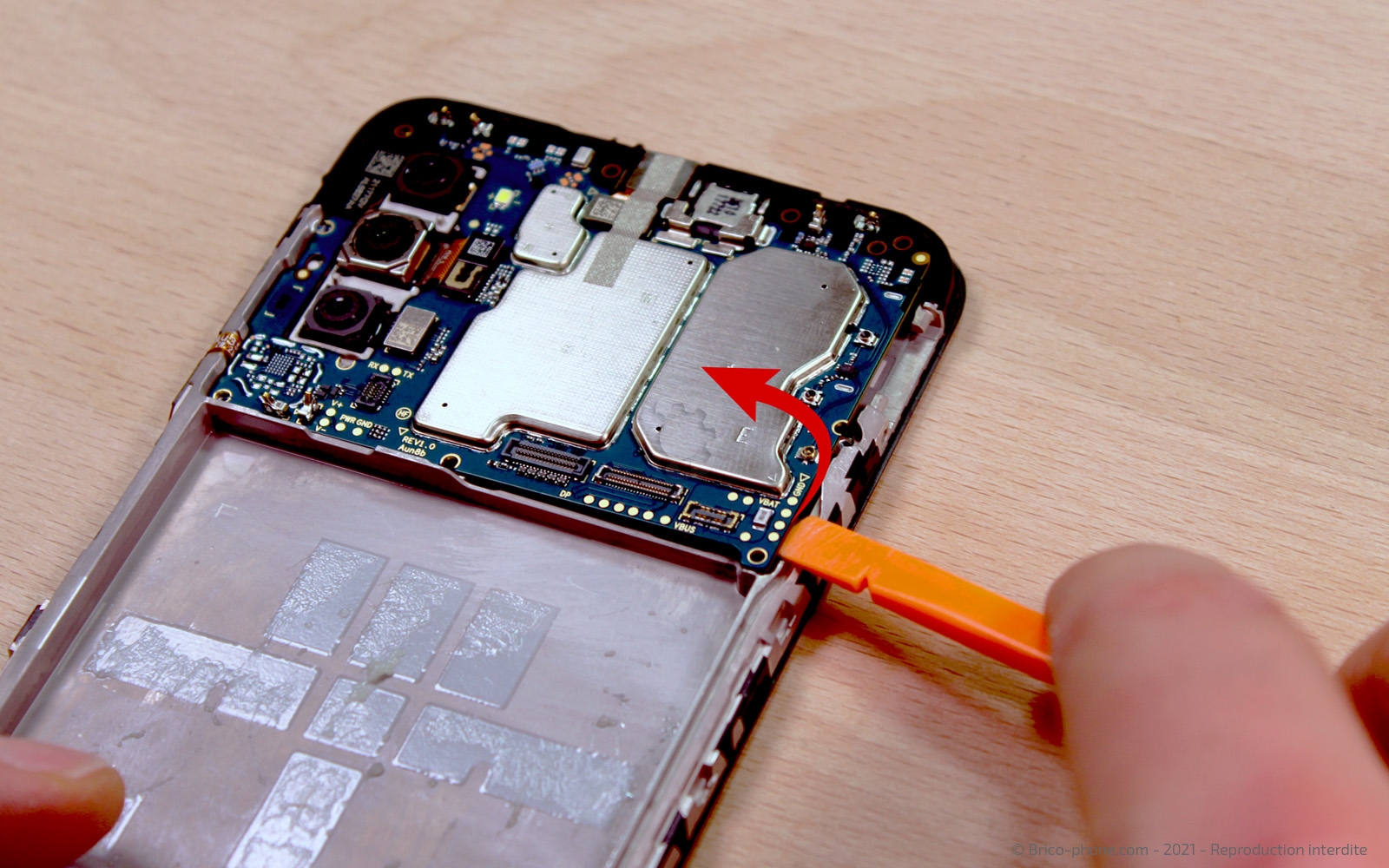 Changement d'écran sur Galaxy A03s photo 1