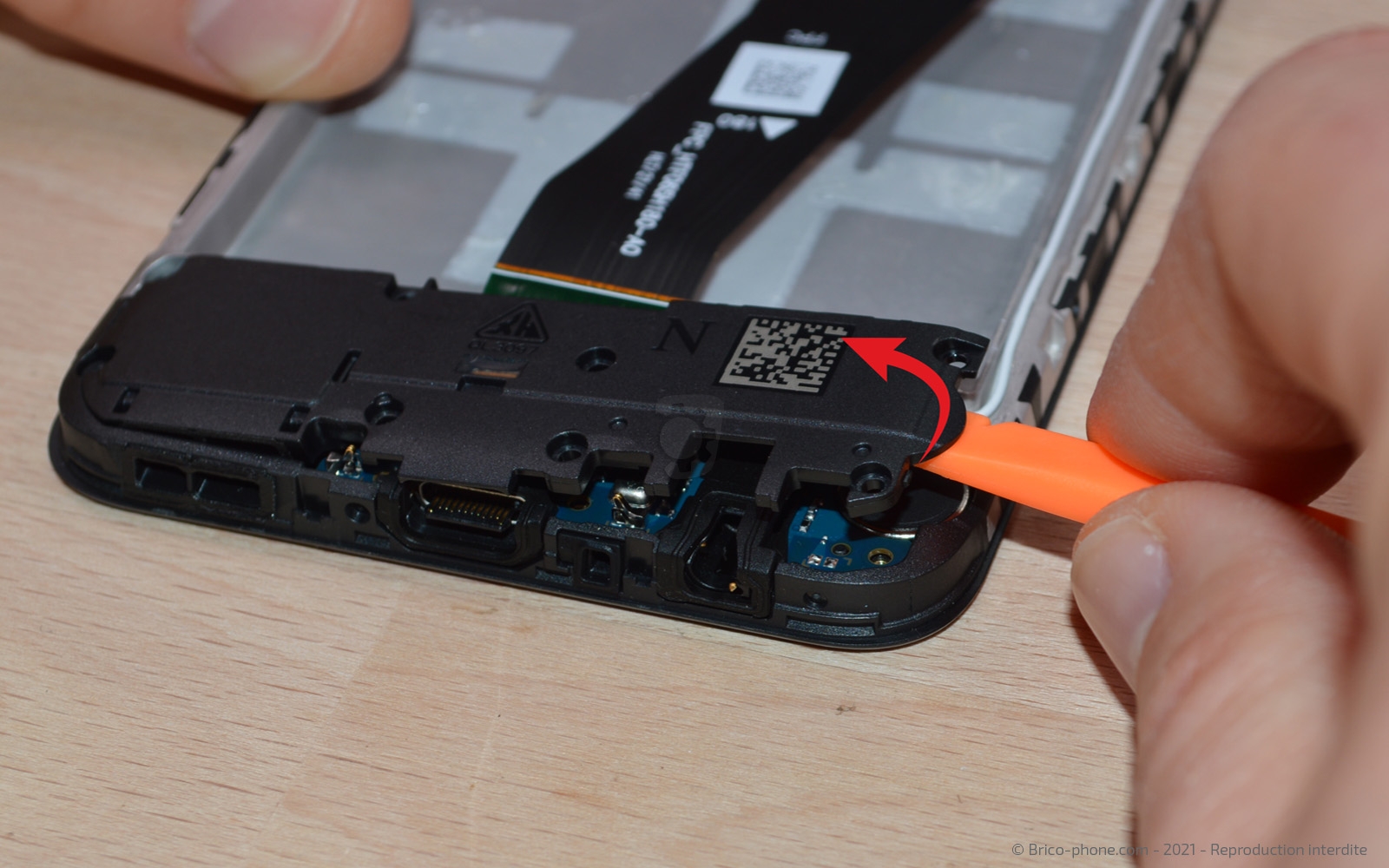 Changement d'écran sur Galaxy A03s photo 2