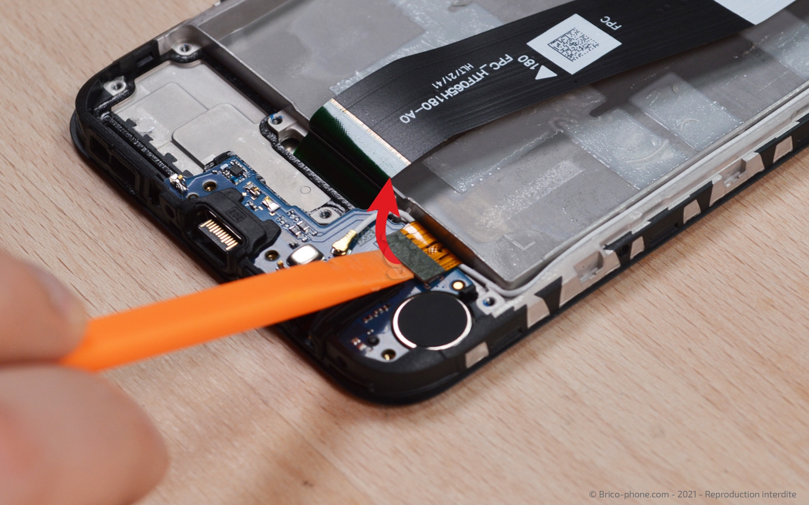 Changement d'écran sur Galaxy A03s photo 1