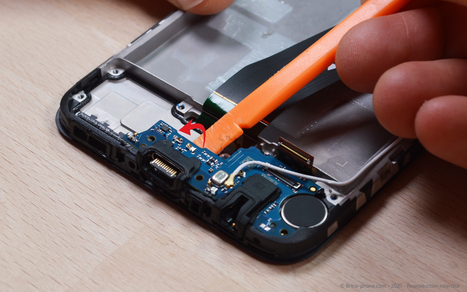 Changement d'écran sur Galaxy A03s photo 3