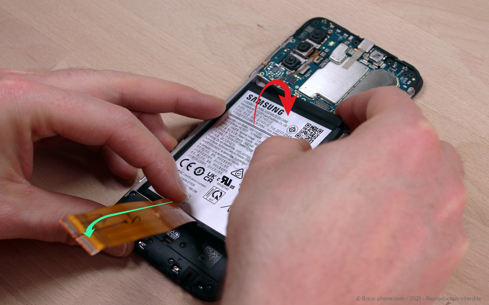 Changement d'écran sur Galaxy A03s photo 4