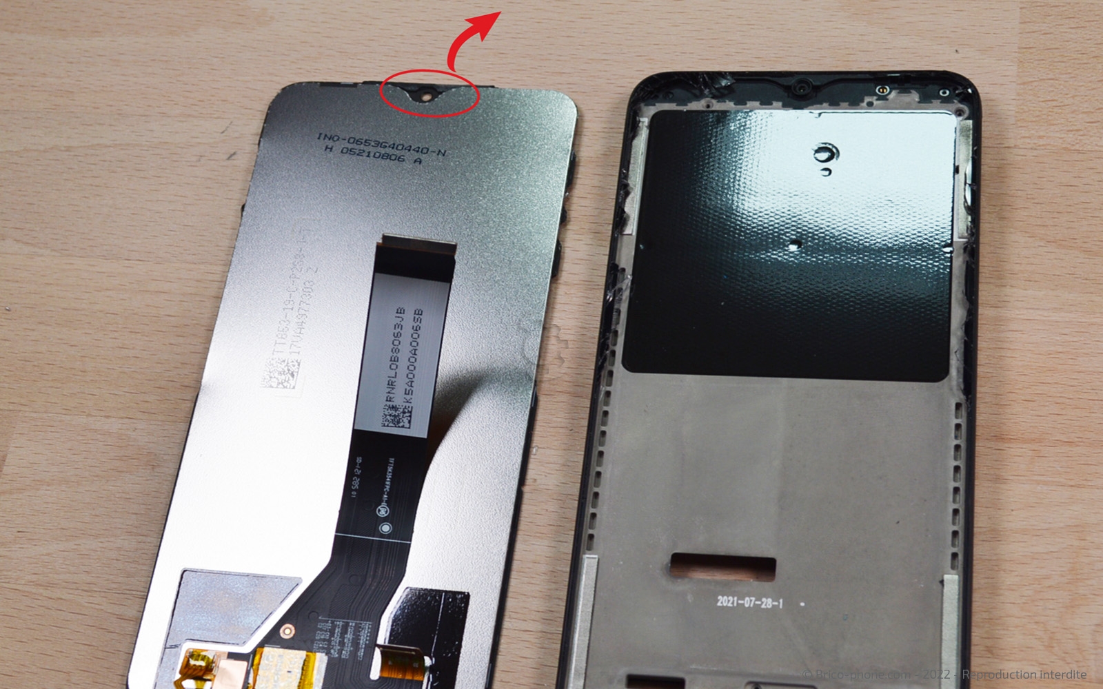 Démontage complet sur Poco M3 photo 1