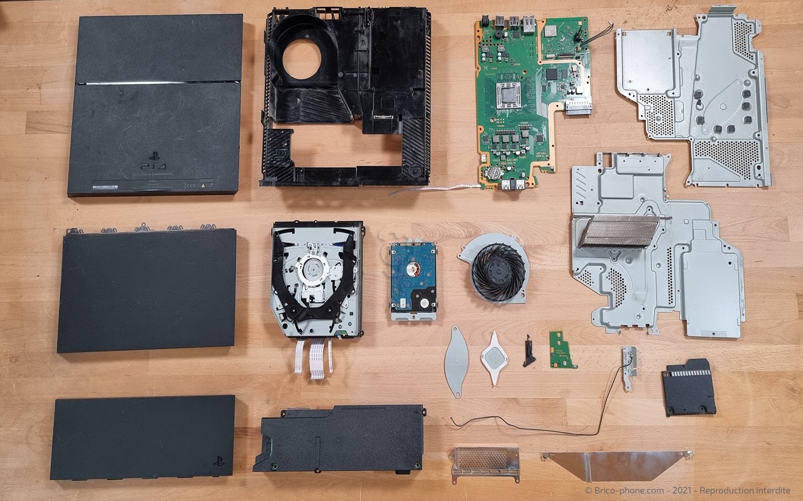 playstation 4 disassembly